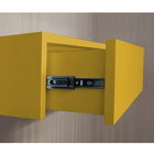 Penteadeira Suspensa para Maquiagem Aparador Quarto Amarelo L