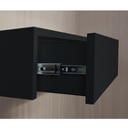 Penteadeira Suspensa Para Maquiagem Aparador Quarto Preto Laca