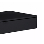 Penteadeira Suspensa Preto Em Mdf