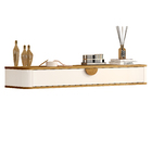 Penteadeira Suspensa Retrô Buriti Pérola/nature