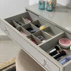 Penteadeira Suspensa Strass Gaveta C/ Divisória E Organizador