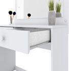 Penteadeira Tiffany 2 Gavetas Branco - Bci Móveis