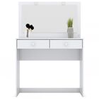 Penteadeira Tiffany 2 Gavetas Branco - Bci Móveis