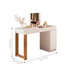 Penteadeira Ursus Branco Cinamomo Mel