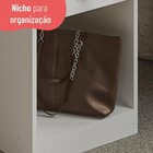 Penteadeira Versa Home 140cm 2 Gavetas Branco