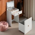 Penteadeira Versa Home 60cm Cpuff 1 Gaveta Branco