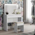 Penteadeira Yasmim Branca com Banqueta