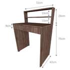 Penteadeira Zoe Ameixa Negra