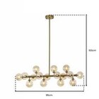 Pentente Cotton Preto E Vidro Leitoso Sky-3027pt Skylight