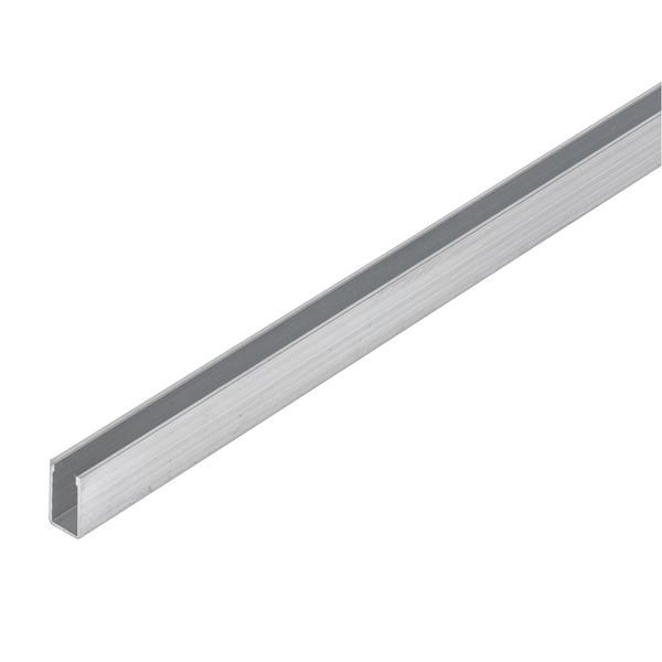 Perfil Abas Desiguais U Alumínio 3m x 12,4mm Branco Decal