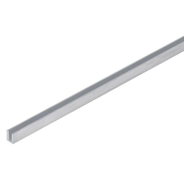 Perfil Abas Desiguais U Alumínio 3m x 9,5mm Natural Decal