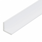 Perfil Abas Iguais L Alumínio 1m x 12,7mm Branco Decal
