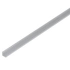 Perfil Abas Iguais L Alumínio 1m x 12,7mm Natural Decal
