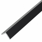 Perfil Abas Iguais L Alumínio 1m x 12,7mm Preto Decal