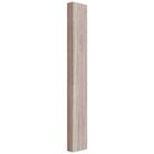 Perfil Acabamento Ripado Espaçowall Carvalho 2,1cm X 3,15cm X