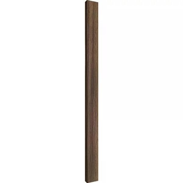 Perfil Acabamento Ripado Espaçowall Ipê 1,2cm X 2,65cm X 2,60m