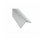 Perfil Aluminio Brilhante L-009 Cantoneira 3/4 Pol 19mm Acaba
