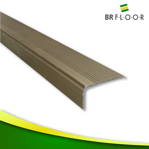 Perfil Aluminio Cantoneira Champanhe (preço Por Metro)