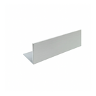 Perfil Aluminio Fosco L-405 Cantoneira 5/8 Pol 15mm Acabament