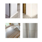 Perfil Aluminio Preto L-013 Cantoneira 1 Pol 25mm Acabamento