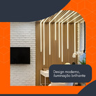 Perfil Aluminio Sobrepor Slim 30x10mm 2mt + Fita Led + Fonte