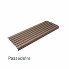 Perfil Alumínio Standard II  (Passadeira) Champanhe