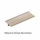 Perfil Alumínio T Junção Champanhe - Champanhe