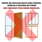 Perfil Amortecedor Veda Porta E Janela Barriguinha 50 Cm