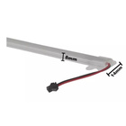 Perfil Barra Rígida Led 1 Metro Fita 2835 Direto Na Rede Bran