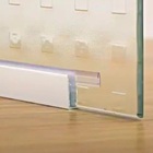 Perfil Camaleão Incolor Para Vedação De Vidros - 40 Metros