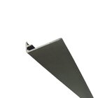 Perfil Canto Interno Alumínio Fumê Para Piso - 3 Metros