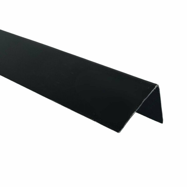 Perfil Cantoneira 25x25mm Alumínio Preto - 3 Metros