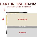 Perfil Cantoneira Aço 304 Dourado Esc A15mm L15mm C2m