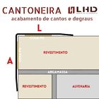 Perfil Cantoneira De Aço Inox 304, Escovado - 15 X 15 Mm X 2,