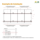 Perfil De Alumínio 2400mm Para Telhado -  Solar