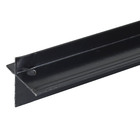 Perfil de Alumínio Preto Canto Aberto Boc10 3M Tamlyn