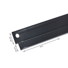 Perfil de Alumínio Preto Canto Fechado Bic10 3M Tamlyn