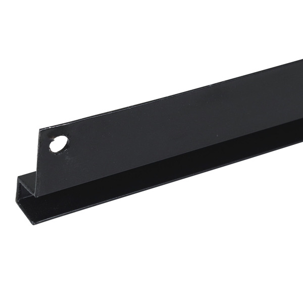 Perfil de Alumínio Preto Start Base Inferior Bss10 3M Tamlyn