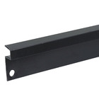 Perfil de Alumínio Preto Start Base Inferior Bss10 3M Tamlyn