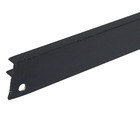 Perfil de Alumínio Preto Tipo F Bf10 3M Tamlyn