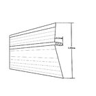 Perfil De Aluminio Redutor Vinilico 3m - Natural