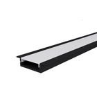 Perfil de LED de Embutir Preto IP20 Luminatti Nano 1m