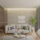 Perfil de LED de Embutir Preto IP20 Luminatti Nano 3m