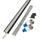 Perfil De Led De Embutir Save Energy Lls Flex Ii 2 Metros Led