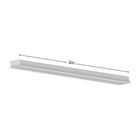Perfil De Led De Embutir Save Energy Lls Flex Ii 3 Metros Com