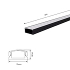 Perfil de LED de Sobrepor Preto IP20 Luminatti Nano 2m