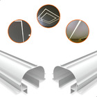 Perfil De Led Embutir 1 Metro No Frame Duplo C/ Iluminação In