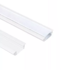 Perfil De Led Embutir 24mm Slim 2m De Aluminio Para Gesso Bra