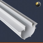 Perfil De Led Embutir 2 Metros No Frame Duplo C/ Iluminação I