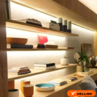 Perfil De Led Embutir Slim 15x10mm 2m P/ Marcenaria Teto Bran